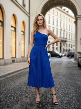 strapless open back dress Plunging V Neck Halter Gown - Cream main image 0